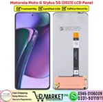Motorola Moto G Stylus 5G 2023 LCD Unit Panel Display Screen Replacement - DMarket.Pk