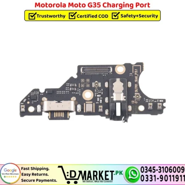 Motorola Moto G35 Charging Port - DMarket.Pk