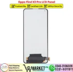 Oppo Find X3 Pro LCD Panel Combo Screen - DMarket.Pk