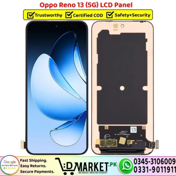 Oppo Reno 13 5G LCD Panel Unit Screen Display - DMarket.Pk