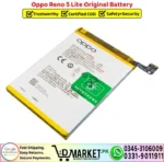 Oppo Reno 5 Lite Original Battery Replacement - DMarket.Pk