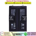 Realme GT Neo 5 Original Battery - DMarket.Pk