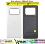 Sharp Aquos R6 Back Glass - DMarket.Pk