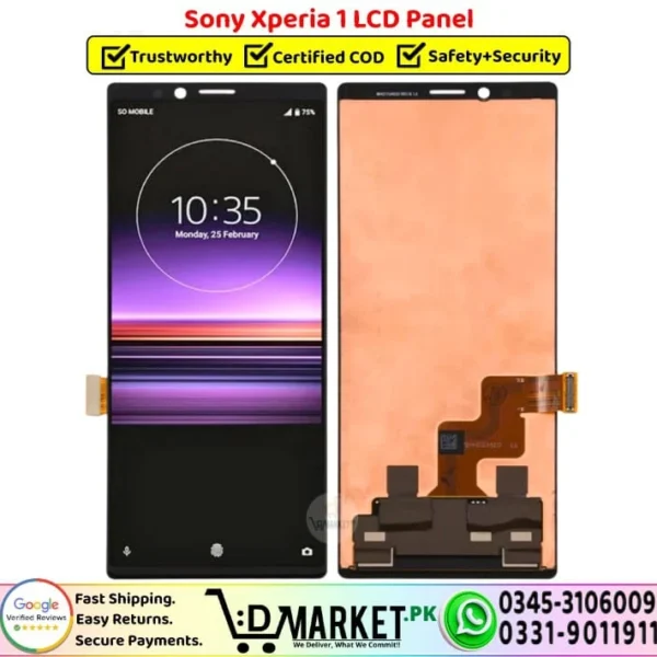 Sony Xperia 1 LCD Panel Unit Screen Display - DMarket.Pk