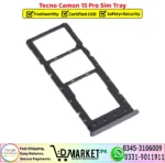Tecno Camon 15 Pro Sim Tray- DMarket.Pk