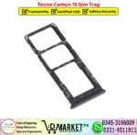 Tecno Camon 15 Sim Tray- DMarket.Pk