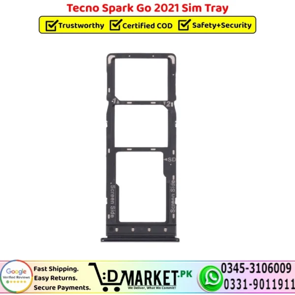 Tecno Spark Go 2021 Sim Tray- DMarket.Pk