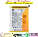 Xiaomi POCO M5 Original Battery - DMarket.Pk