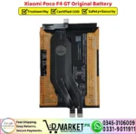 Xiaomi Poco F4 GT Original Battery - DMarket.Pk