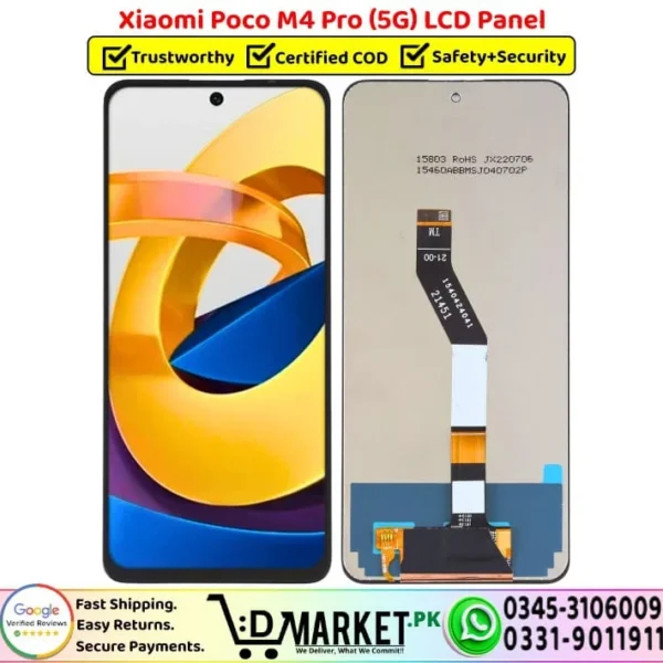 Xiaomi Poco M4 Pro 5G LCD Panel Unit Display Screen - DMarket.Pk