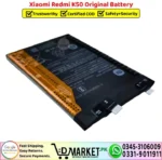 Xiaomi Redmi K50 Original Battery - DMarket.Pk