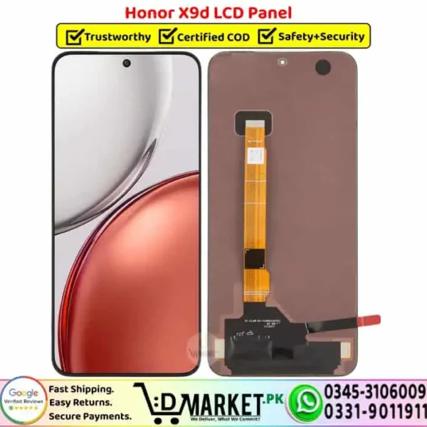 Honor X9d LCD Panel Unit Screen Display - DMarket.Pk