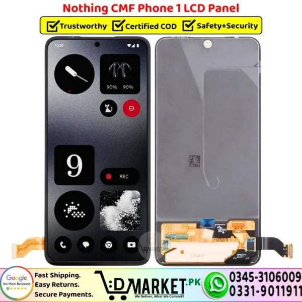 Nothing CMF Phone 1 LCD Panel Unit Screen Display Replacement - DMarket.Pk