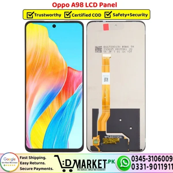 Oppo A98 LCD Panel Screen Unit Display - DMarket.Pk