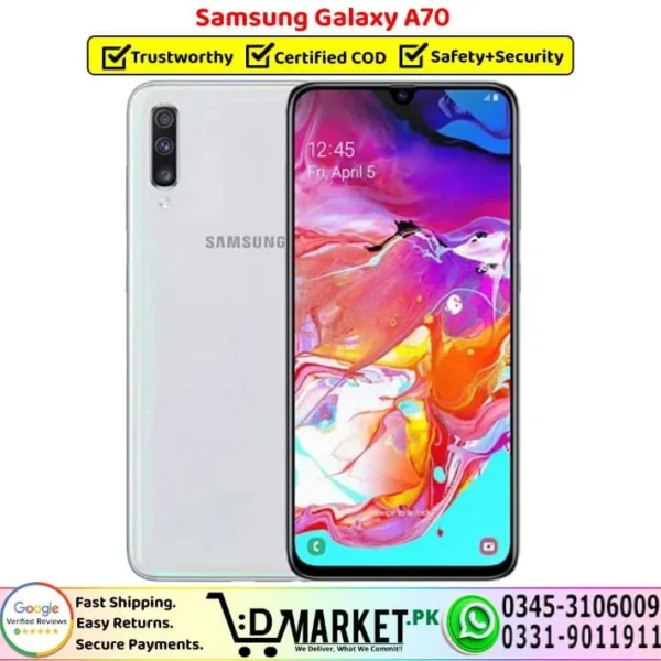 Samsung Galaxy A70 Price In Pakistan