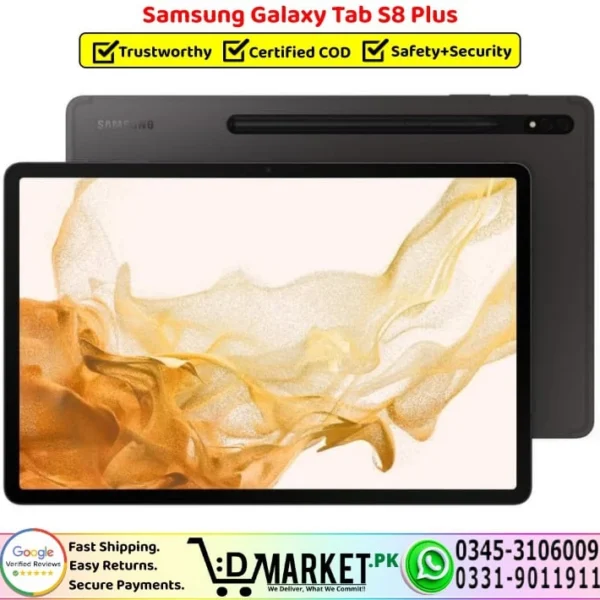 Samsung Galaxy Tab S8 Plus Price In Pakistan