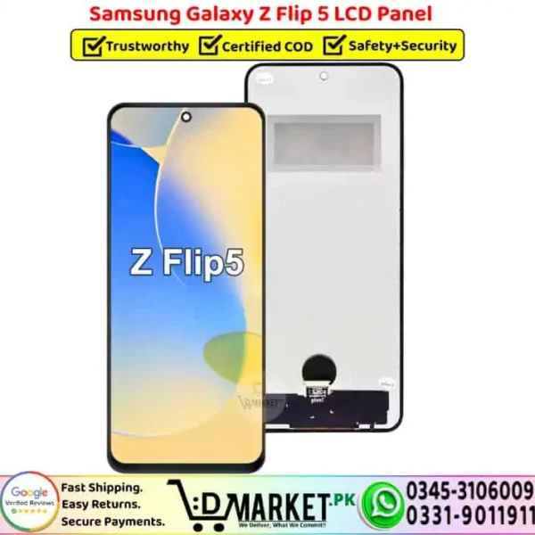 Samsung Galaxy Z Flip 5 LCD Panel Unit Screen Display - DMarket.Pk