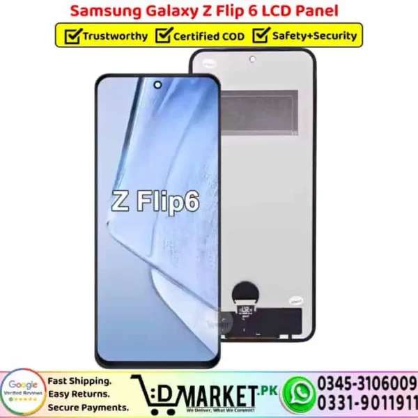 Samsung Galaxy Z Flip 6 LCD Panel Unit Screen Display - DMarket.Pk