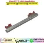 Xiaomi 11T Pro Side Keys Button Replacement Power Volume Button - DMarket.Pk