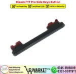 Xiaomi 11T Pro Side Keys Button Replacement Power Volume Button - DMarket.Pk