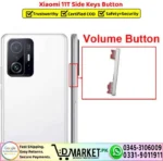 Xiaomi 11T Side Keys Button Replacement Power Volume Button - DMarket.Pk