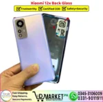 Xiaomi 12x Back Glass Cover Replacement Back Panel - DMarket.Pk