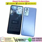 Xiaomi 12x Back Glass Cover Replacement Back Panel - DMarket.Pk