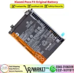 Xiaomi Poco F4 Original Battery Replacement - DMarket.Pk