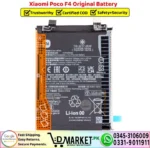 Xiaomi Poco F4 Original Battery Replacement - DMarket.Pk