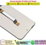Xiaomi Redmi 15 4G LCD Panel Unit Screen Display - DMarket.Pk
