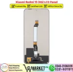 Xiaomi Redmi 15 4G LCD Panel Unit Screen Display - DMarket.Pk