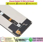 Xiaomi Redmi 15 5G LCD Panel Unit Display Screen - DMarket.Pk