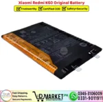Xiaomi Redmi K60 Original Battery Replacement - DMarket.Pk