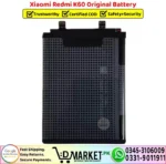 Xiaomi Redmi K60 Original Battery Replacement - DMarket.Pk