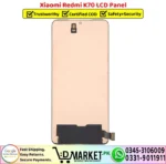 Xiaomi Redmi K70 LCD Panel Unit Display Screen - DMarket.Pk