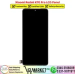 Xiaomi Redmi K70 Pro LCD Panel Unit Display Screen - DMarket.Pk