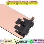 Xiaomi Redmi Turbo 4 Pro LCD Panel Unit Screen Display - DMarket.Pk