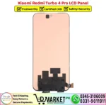 Xiaomi Redmi Turbo 4 Pro LCD Panel Unit Screen Display - DMarket.Pk