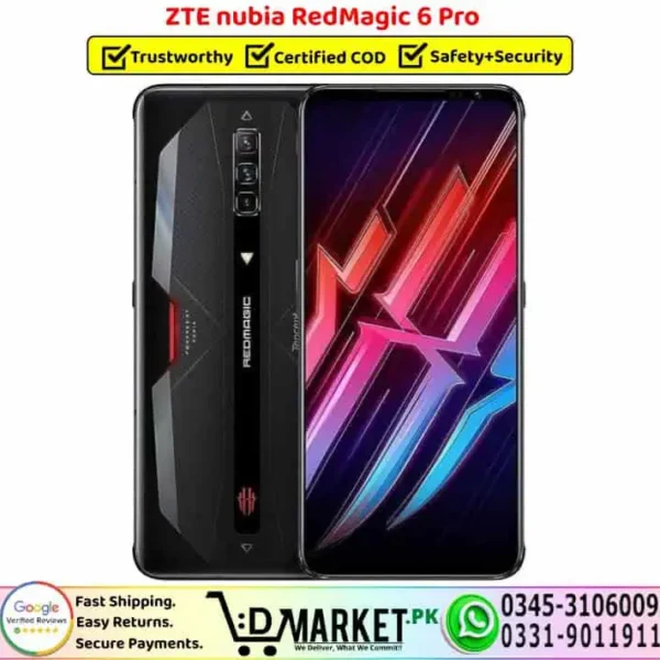 ZTE nubia RedMagic 6 Pro Price In Pakistan