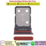 Motorola Edge 50 Neo Sim Tray Replacement - DMarket.Pk