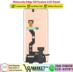 Motorola Edge 60 Fusion LCD Panel Unit Screen Display - DMarket.Pk
