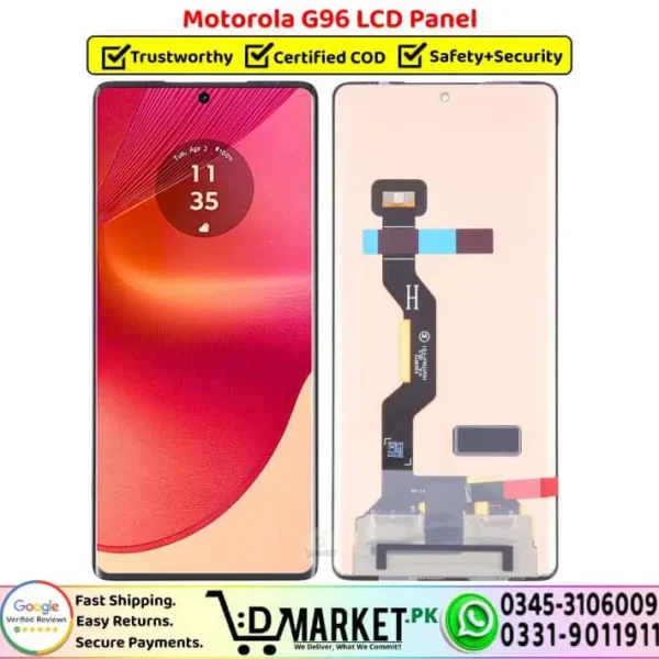 Motorola G96 LCD Panel Unit Panel Screen Display - DMarket.Pk