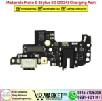Motorola Moto G Stylus 5G 2024 Charging Port - Image 2
