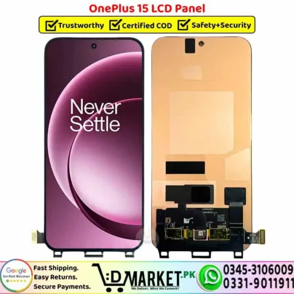 OnePlus 15 LCD Panel Unit Screen Display - DMarket.Pk