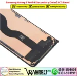 Samsung Galaxy Z Fold 4 Secondary Outer LCD Panel Unit Screen Display - DMarket.Pk