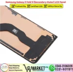 Samsung Galaxy Z Fold 5 Secondary Outer LCD Panel Unit Screen Display - DMarket.Pk