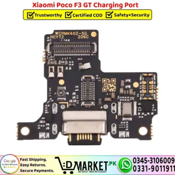 Xiaomi Poco F3 GT Charging Port Replacement - DMarket.Pk