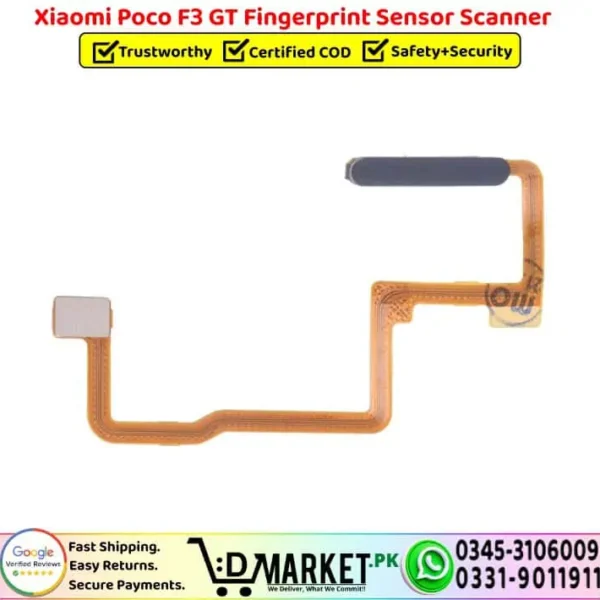 Xiaomi Poco F3 GT Fingerprint Sensor Scanner - DMarket.Pk