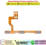 Xiaomi Redmi 8 Volume Button Flex Replacement - DMarket.Pk
