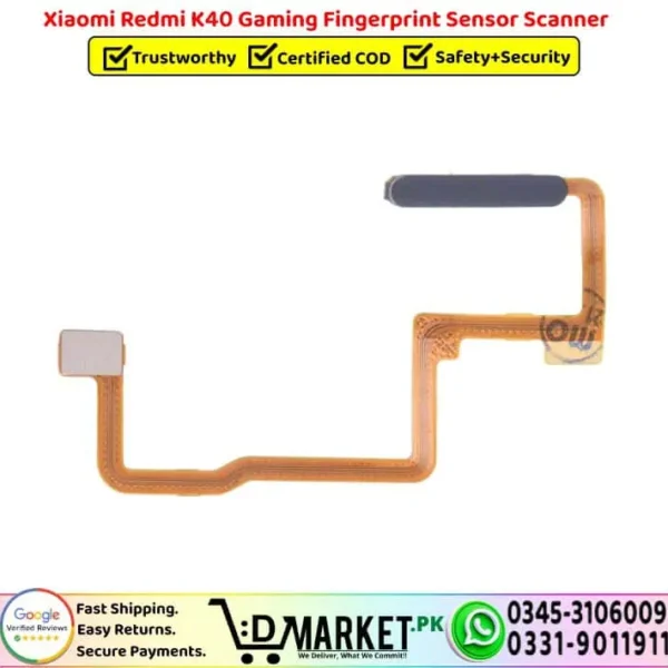 Xiaomi Redmi K40 Gaming Fingerprint Sensor Scanner - DMarket.Pk